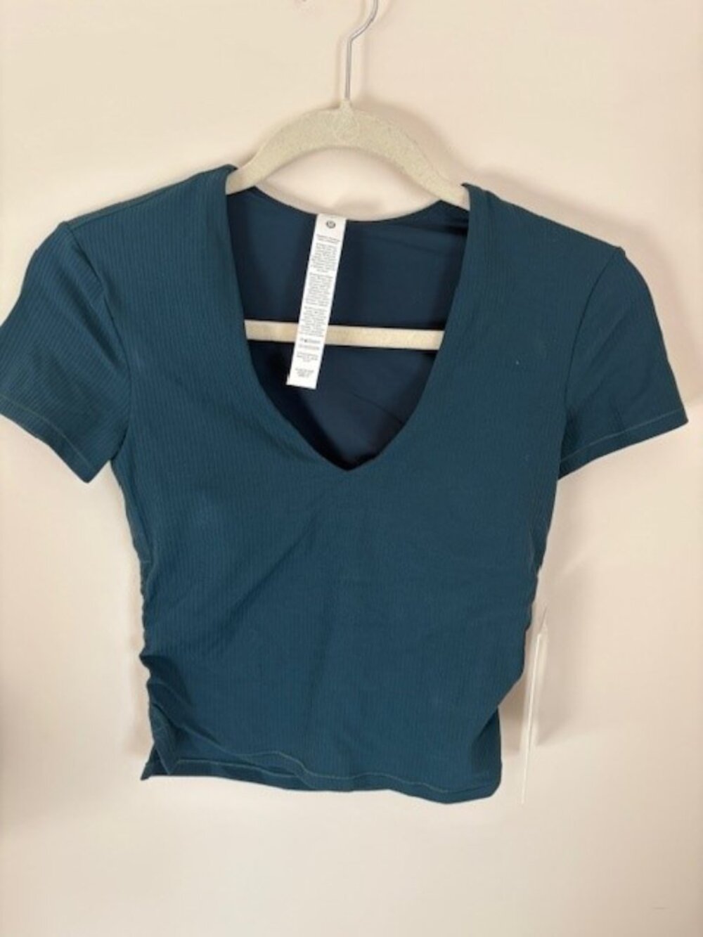 All It Takes Ribbed Nulu V-Neck T-Shirt
